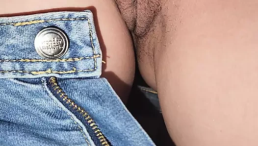 Bakış açısı - sıcak 18 yaşındaki sarışın külot içinde cum alır