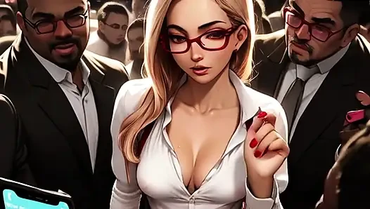 Hentai kız öğrenciler konserlerde yabancılara göğüslerini göstermeyi seviyor
