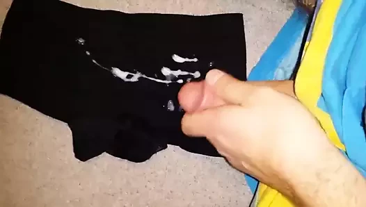 twinks üzerinde siyah boyhort külot