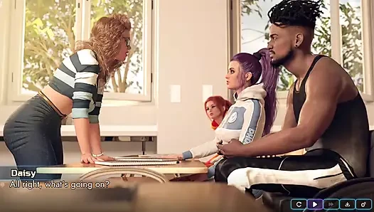 Gelecek nasıl düzeltilir #19 - Cathy Jackson'a yardım etti ... Cloe Jacob ve Cathy ile sikişiyor