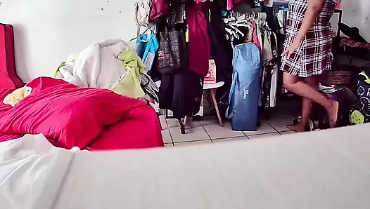Kocam işteyken video kaydediyorum