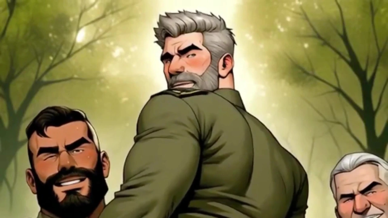 Mistreating the Giant Butts of Veteran Officers. Gay Boy Hentai Animation Yaoi Anime.