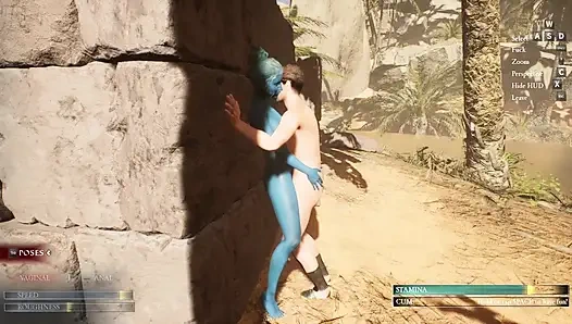 Roma'nın köleleri - efendi nymph'ye emir veriyor