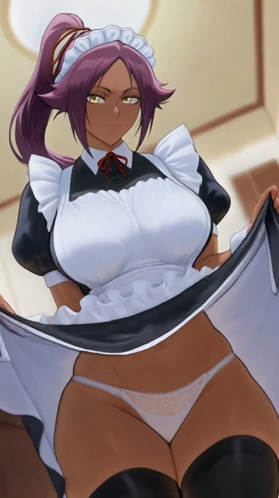 Yoruichi Dar Pantolonlu Kalça Twerk ve Göğüs Zıplaması - Bleach | Clip 1