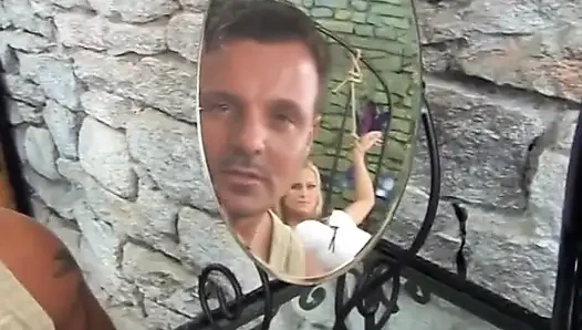 Sapık erkek delisi yuvarlak götünü parçalatıyor