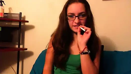 seksi sigara içme horoz kızdırmak