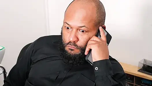 My wife didn't answer because the customer was important