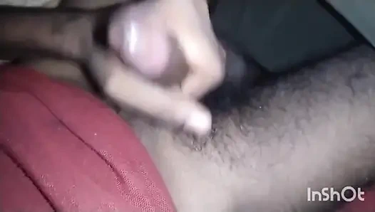Dirty Boy Masturbating at Night From India
