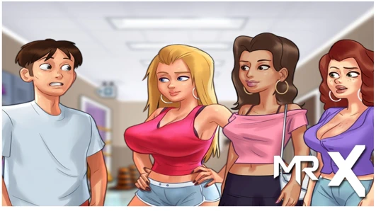 Summertimesaga - ödev kontrolleri, göğüsler arıyorlar