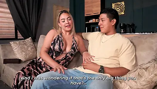 Nobody's Home - Busty Blonde Fucks Her Brother-in-Law While Her Sister Is Out!