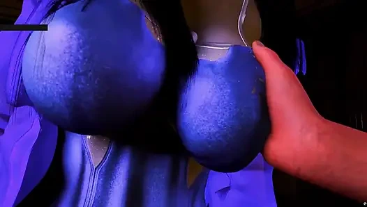 Sanal alevlerin baştan çıkarıcı tanrıçası - 3 boyutlu animasyon hentai