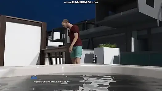 Evden uzakta - üvey anne Eva ve üvey anne nora lewd water