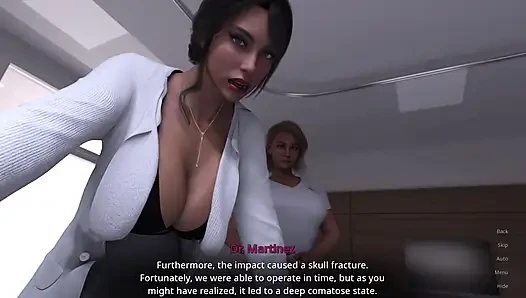 Büyük memeli üvey anne hasta üvey oğluna yardım ediyor - sert dersler - prologue