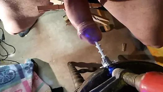 lanet dönüş çentikli çubuk makine üretra boşalmak kamera 1