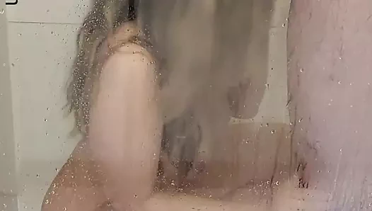 Islak öğretmen yabancı tarafından duşta sert becerdin var