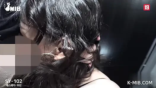 Sy-102 Koreli kız Soyoung en vahşi cinsel fantezisini mib ile gerçekleştiriyor