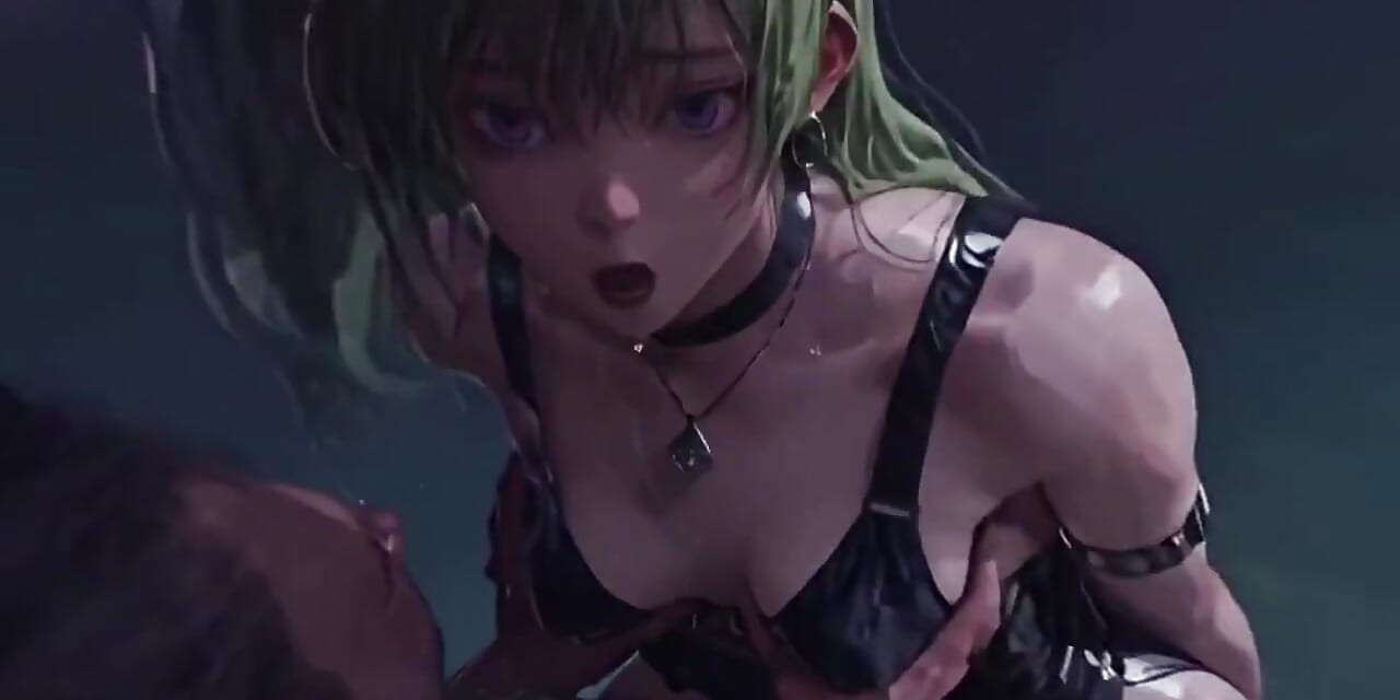 Zümrüt ikiz kuyruklu, black choker-o geceye sahip ve her yere gidiyor.