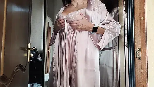 Two Stepmothers - One in the Mirror - Caught Me Fucking Real Sex Dolls