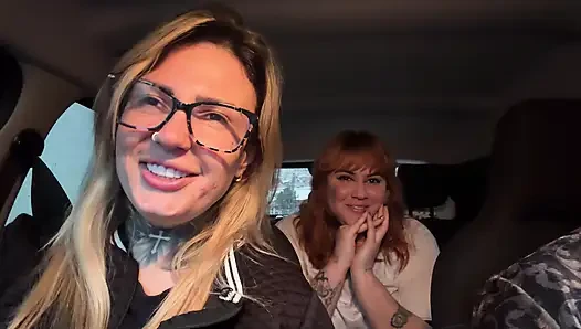 Karton leş yiyci bizi görünce azgındı