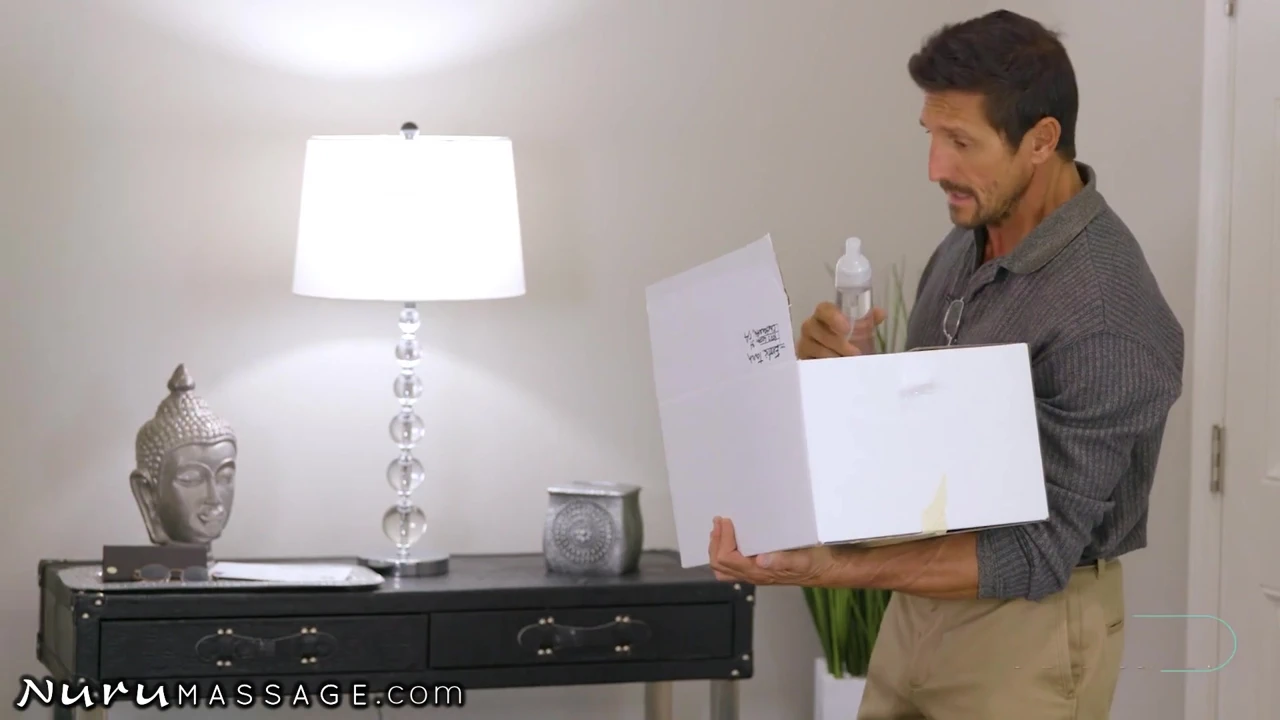 NuruMassage Stepdad Wants to Try Nuru Oil & 18yo Pussy