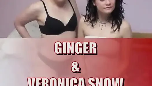Veronica Snow kadın sevgilisini takma yarakla sikiyor