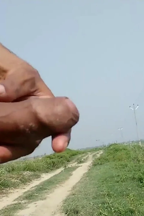 Hintli büyük yarak yol tarafını gösteriyor