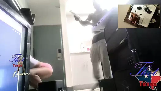 Teksas'ta thot - kapüşonlu orta yaşlı seksi kadın zenci kadın amcık