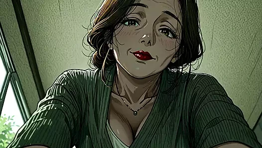 Seksi sekreter çizgi film porno