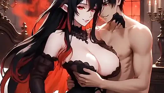 Vampir üvey annenin kızıl ay baştan çıkarma sonsuz tabu fantezisi