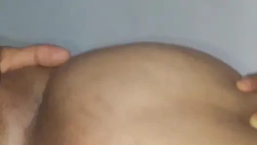 Vanessinha Got All Honeyed with Cum After Sitting on Top of Me on the Couch