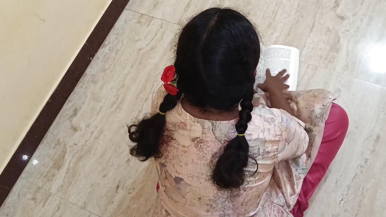 School girl romance with tution master