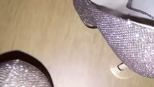 Gold high heels, spust na szpilki mojej dziewczyny