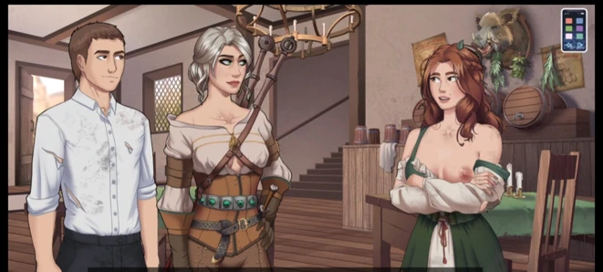 Kirli fantezi #04 - witcher - seksi sarışın ciri