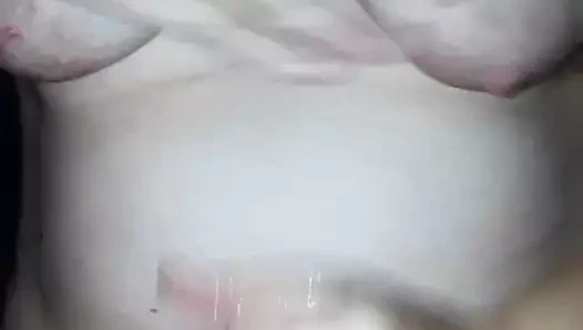 Karı handjob için benim horoz krem ​​yapma