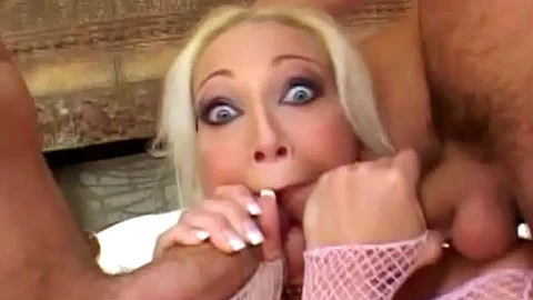 Seksi sarışın milf nikki avcı yoğun Hardcore dp