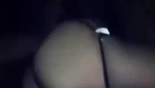 Doggying bir ince bebek içinde çorap