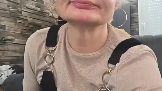 My mother-in-law wanted a big cock in her pussy and was thirsty for sperm.