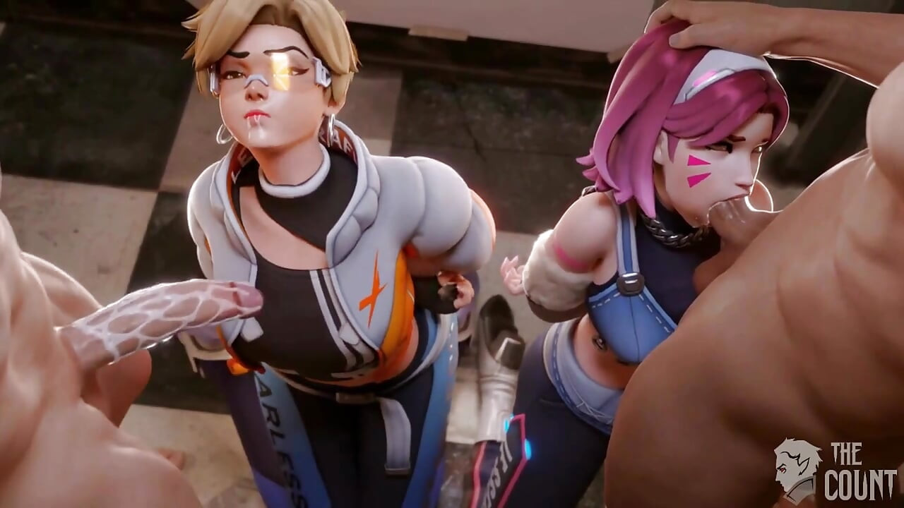D.va aldatan oral seks için sert sikişiyor
