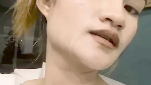 Delia şeker - sert derin boğaz ve kedi lanet