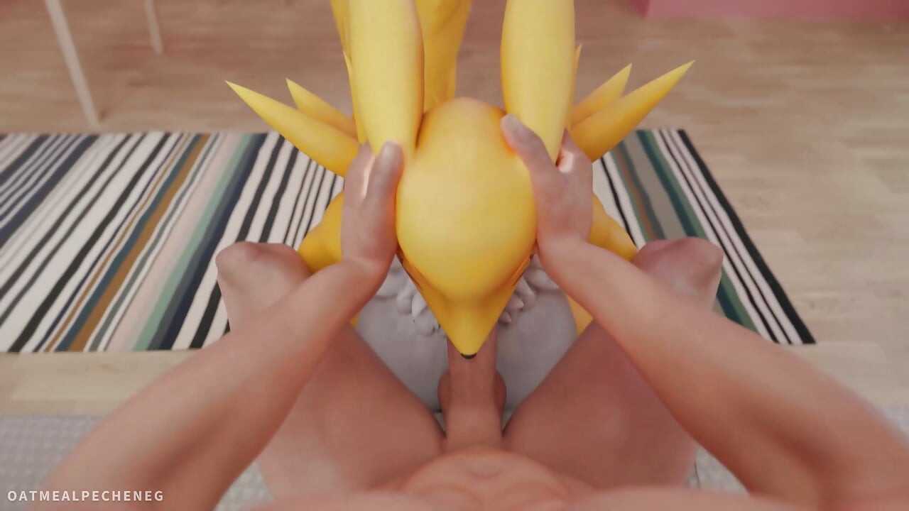 Tüylü orta yaşlı seksi kadın renamon sert sikiliyor ve dölleniyor -derleme