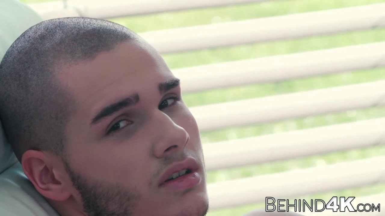 Young Leo Marciano shows off body before masturbation