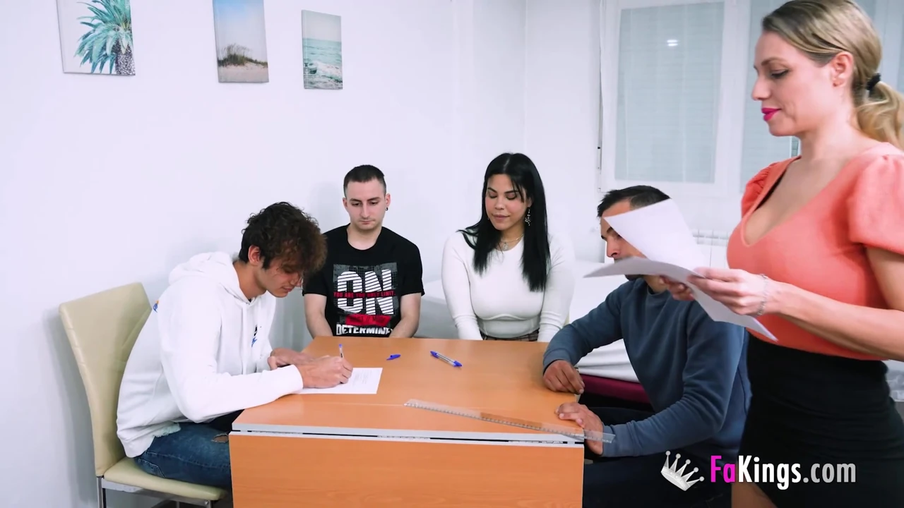 Lara Cruz Teaches Several Young Friends How to Bang a Real Pornstar. Take Notes!