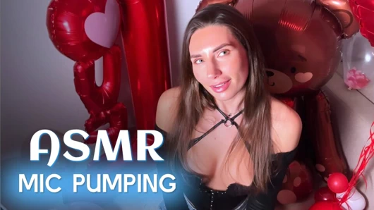 ASMR. Seksi esmer cleo patrice mic yarağını dizlerinin üstüne pompalıyor ve seni boşaltıyor