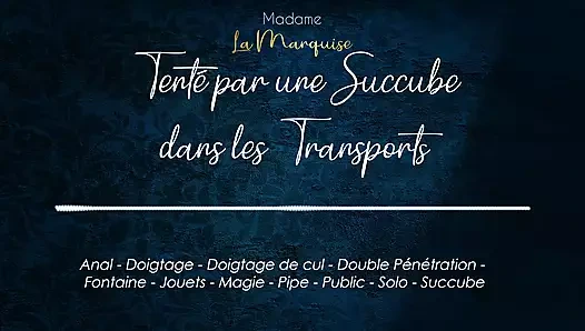 Halkın içinde bir succubus tarafından cezbediliyor [Fransız edepsiz konuşma sesli porno]