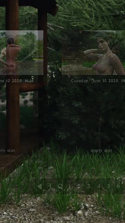 Сногсшибательный момент из "Кабинки на берегу реки - V1.4, часть 1 - Clair пробует шоколад г-на Смита внутри ее киски - изюминка"