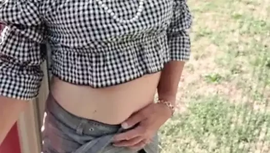 Uyluk çizmeler içinde Candice