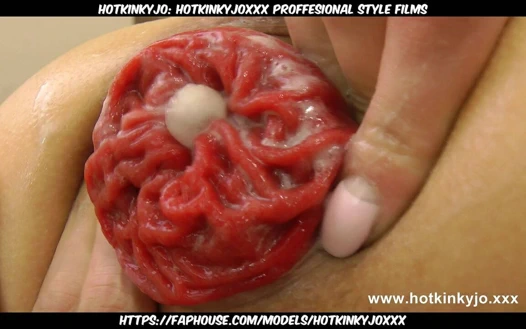 Beyaz ayakkabılar hotkinkyjo tarafından anal yumruk sokma ve sarkma