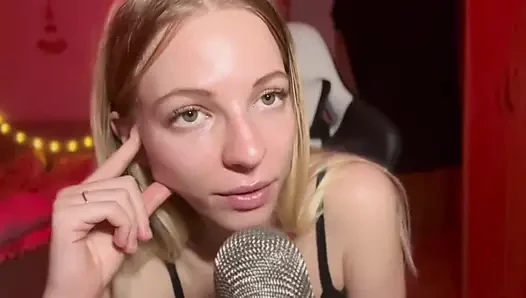 Yoğun patlatma asmr rol oyunu