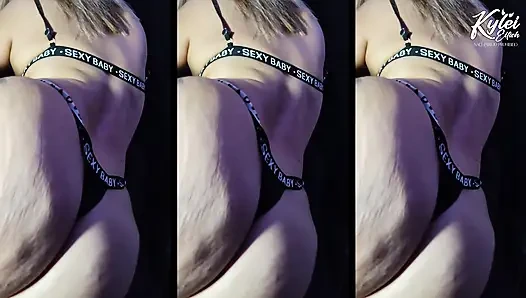 Büyük göt, alkışlama, zıplama, twerk, terleme, titreşme