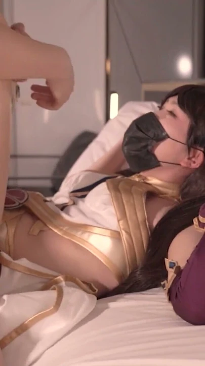 Ishtar Cosplay Seks, FGO Seksi Ladyboy Cosplayer Sikiliyor, Fate Crossdresser Tgirl trans Hentai 4 | Bölüm 3